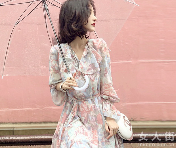 显瘦连衣裙微胖女孩的夏日福音